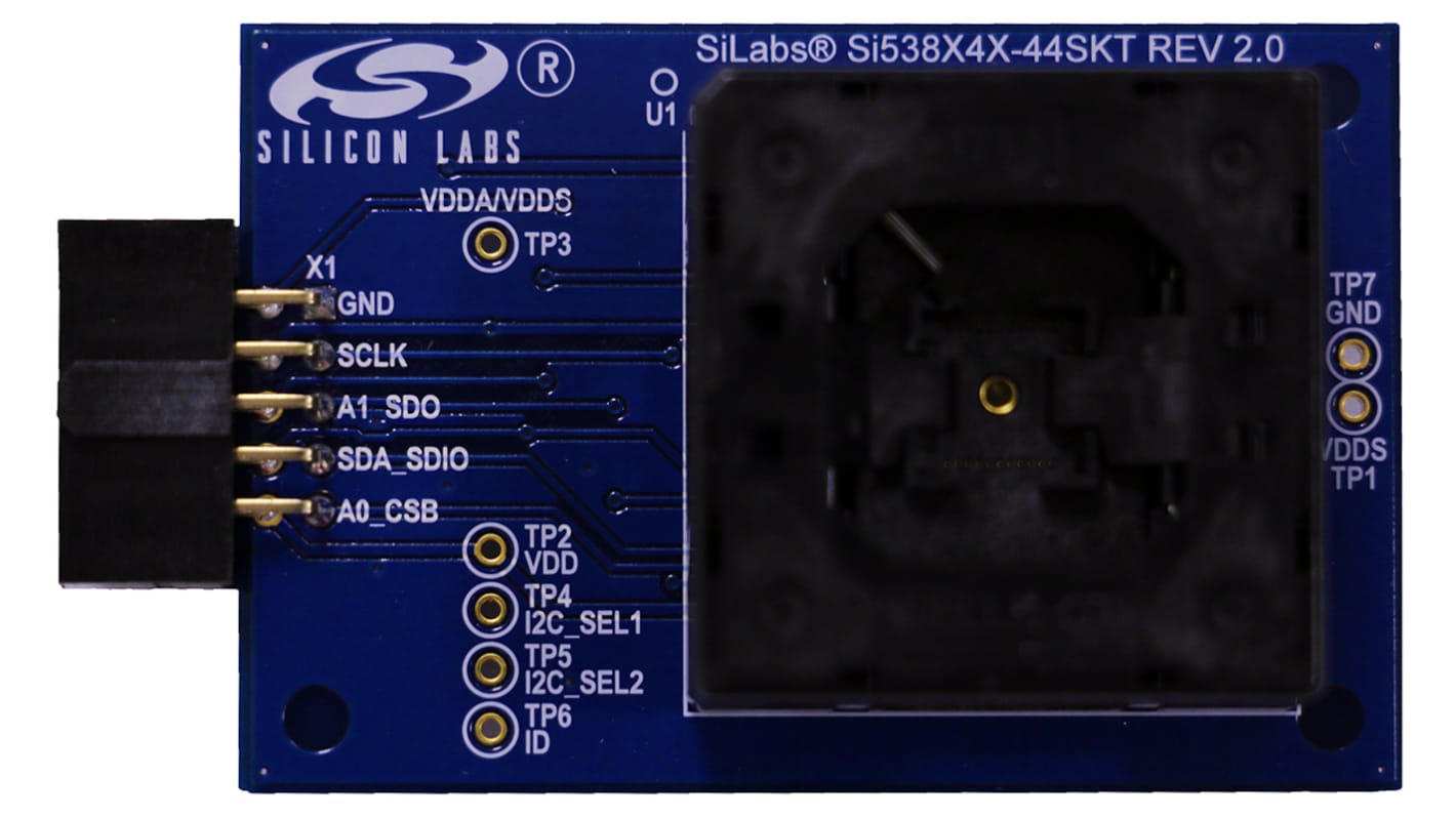 Skyworks Solutions Inc Si538X4X-44SKT-DK 評価ボード ClockBuilder Pro ドーターボード for フィールドプログラマブルドングル