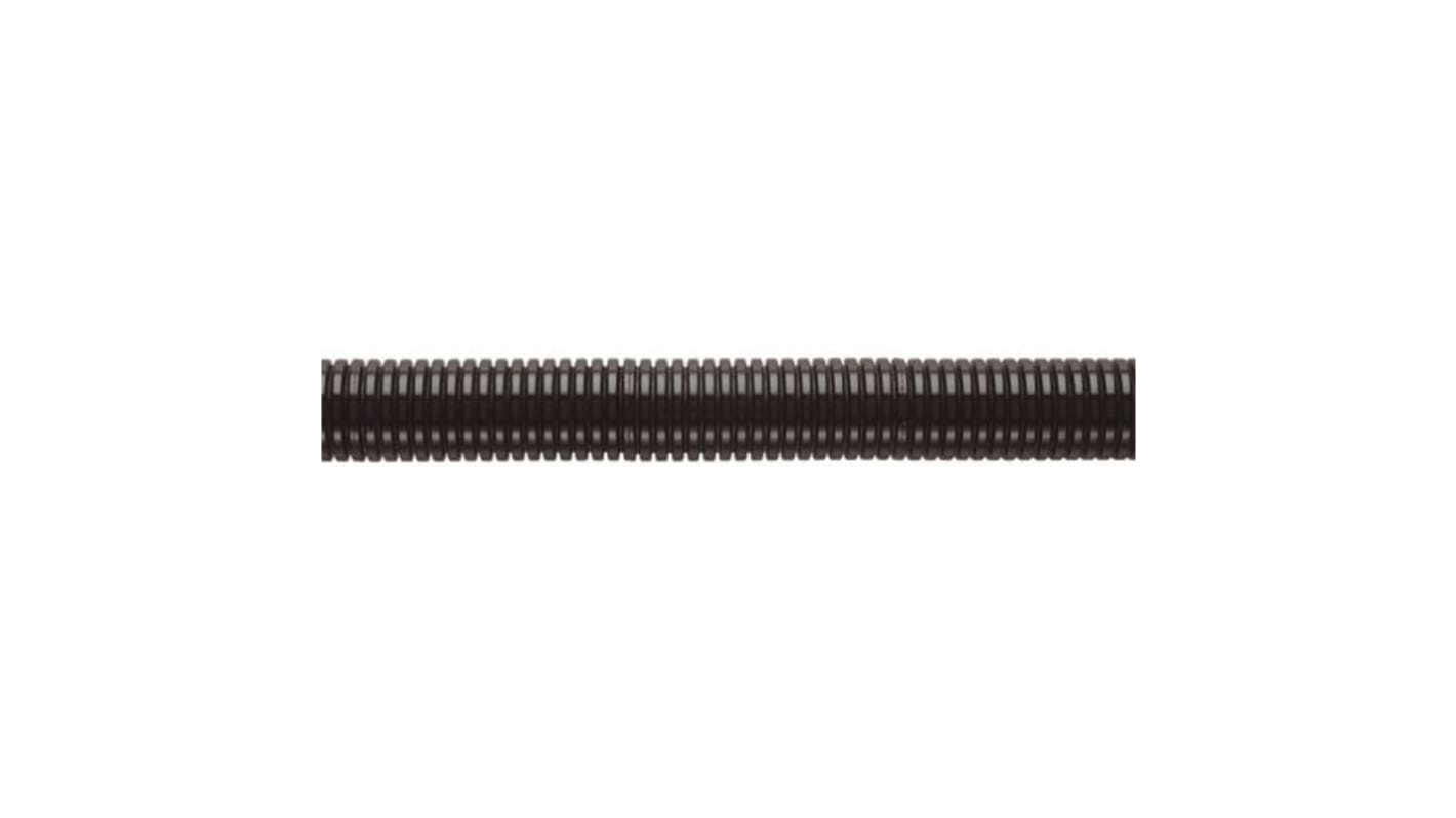 Flexicon 塑料挠性电缆管, Φ16mm标称, 15.8mm外径, 11.8mm内径, 25m长, IP66，IP67，IP68，IP69K, 黑色, FPAS系列
