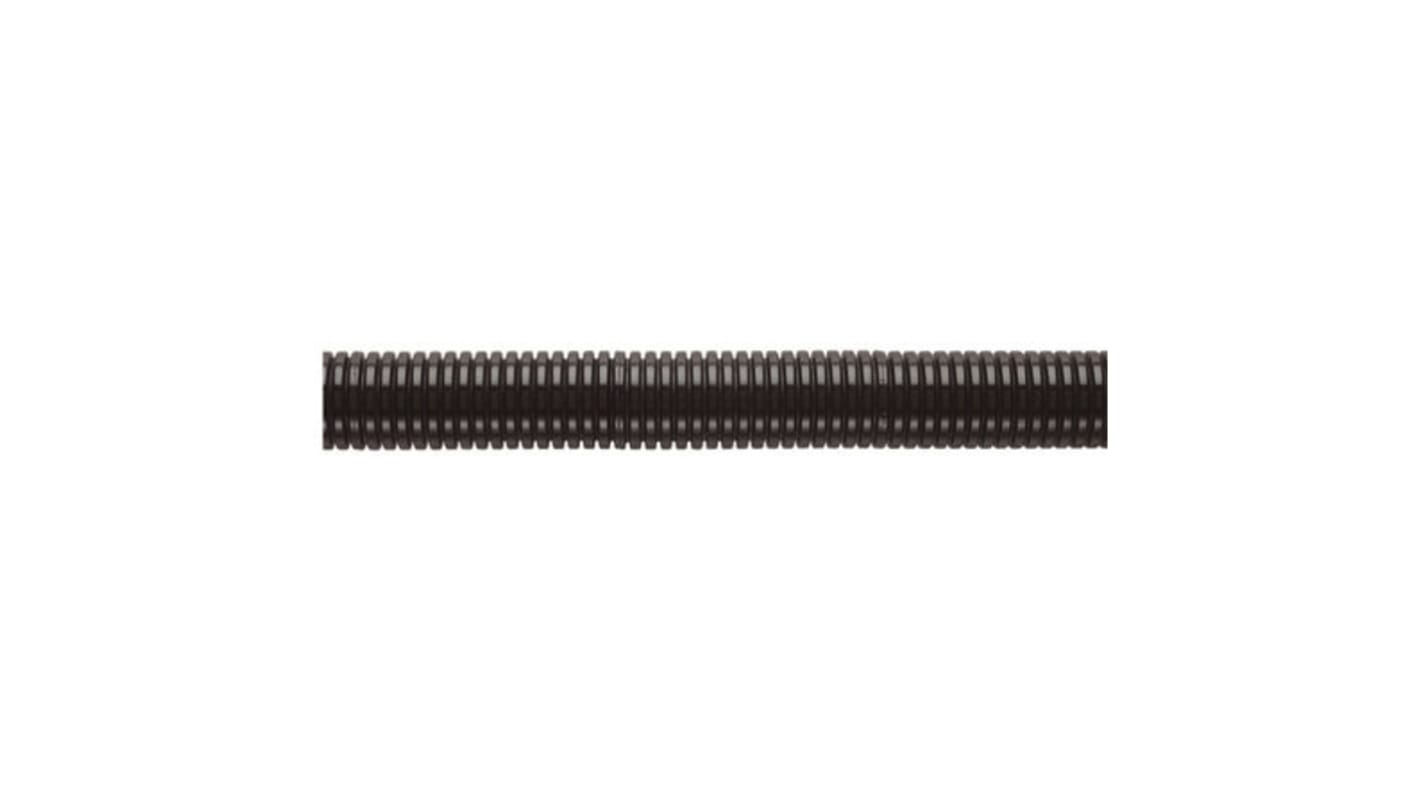Flexicon Flexible Conduit, 28mm Nominal Diameter, Plastic, Black