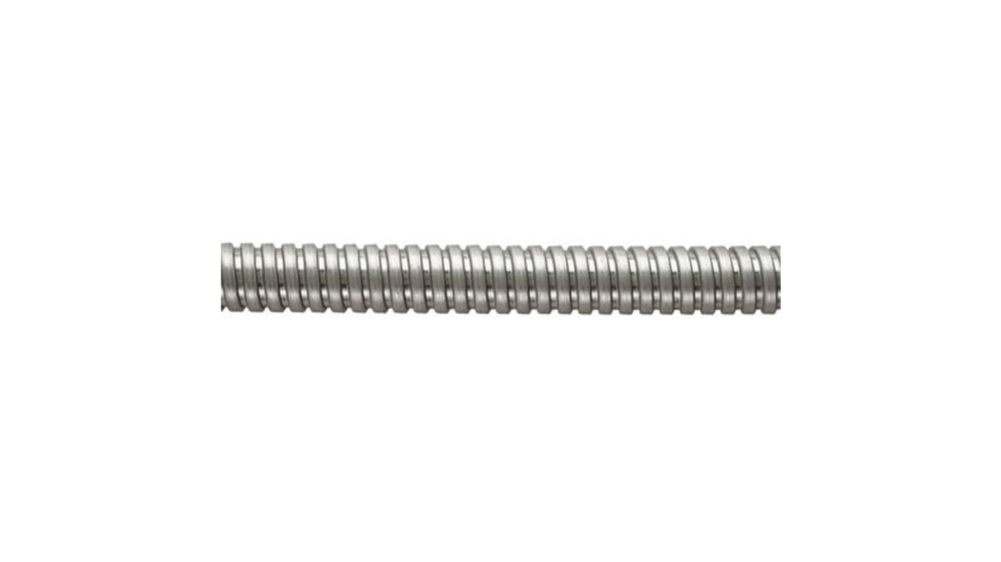 Flexicon 镀锌钢挠性电缆管, Φ16mm标称, 16mm外径, 13mm内径, 10m长, IP40, 金属, FU系列