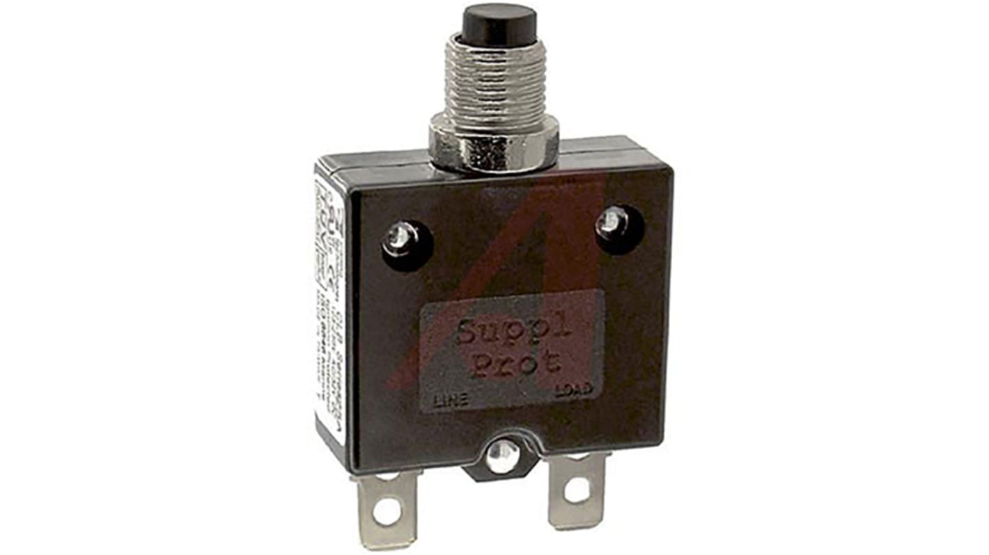Carling Technologies Thermal Magnetic Circuit Breaker - CLB Single Pole Panel Mount, 25A Current Rating