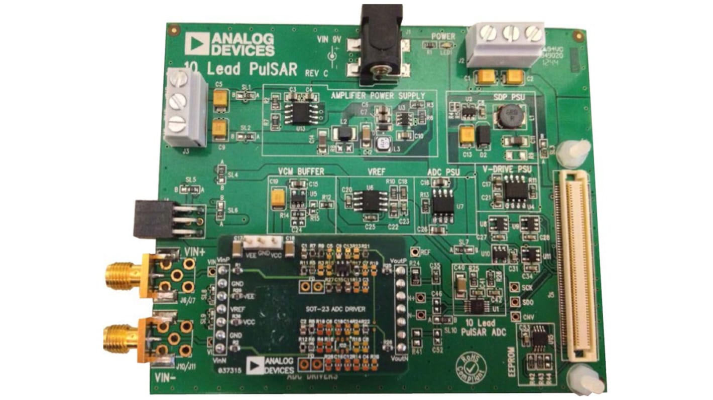 Analog Devices EVAL-AD7983-PMDZ Evaluation Board Signal Conversion Development Kit