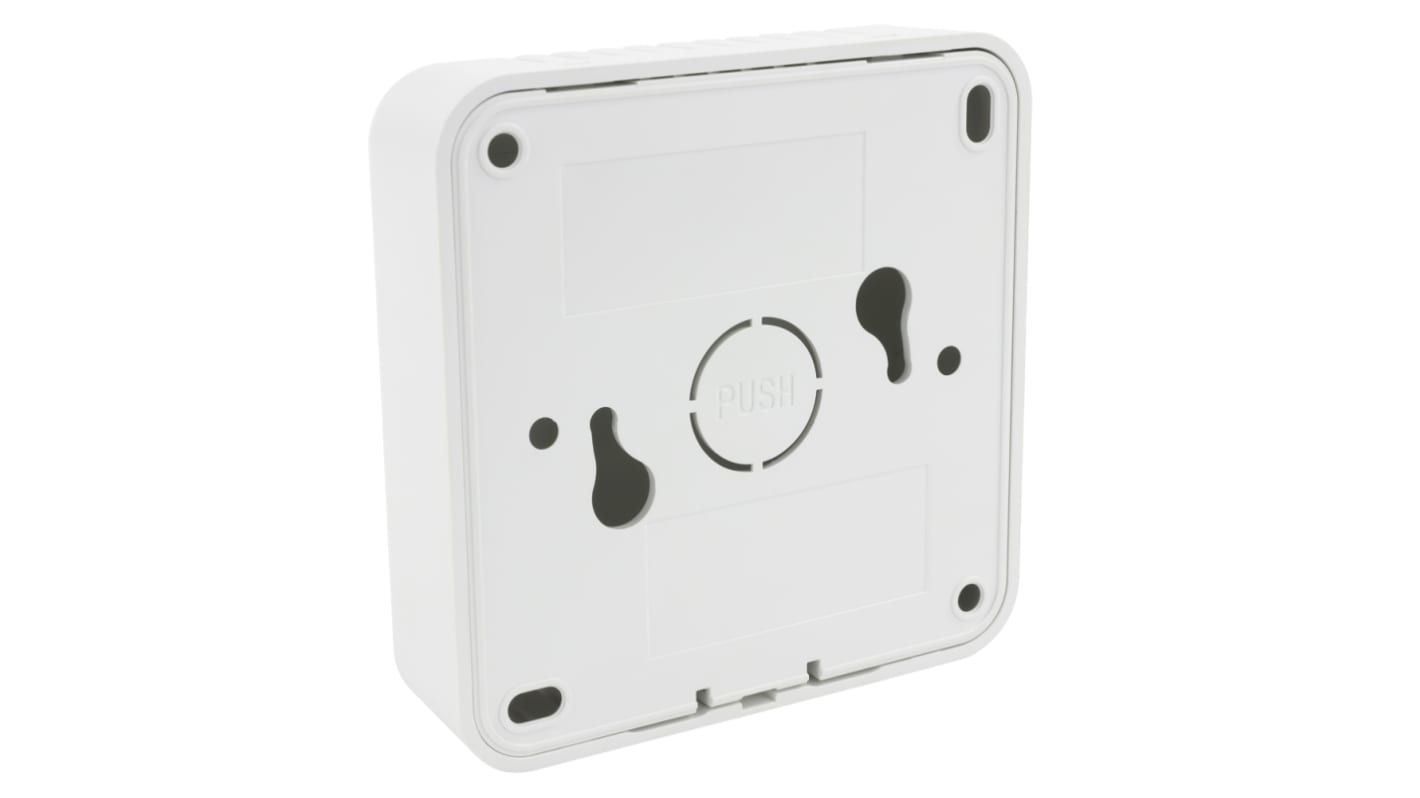 CAMDENBOSS CBR Series White Vented Room Sensor Enclosure, 86 x 86 x 25.5mm