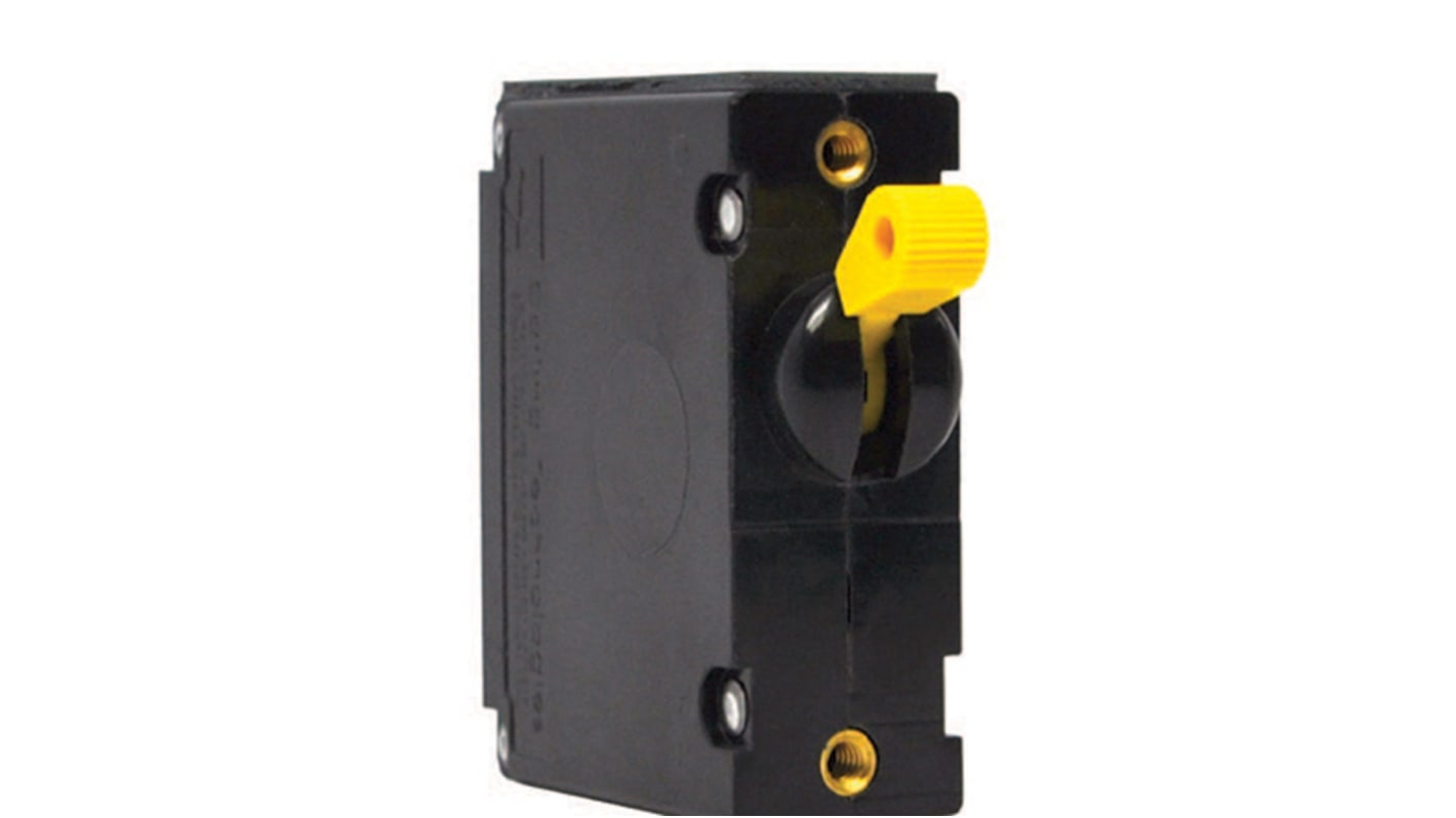 Carling Technologies Thermal Magnetic Circuit Breaker - B Single Pole Panel Mount, 2.5A Current Rating