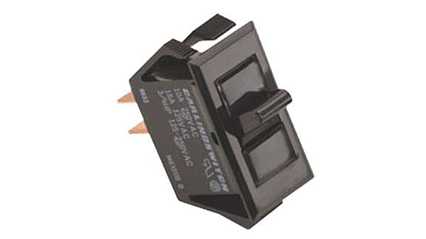 Carling Technologies SPDT, (On)-Off Rocker Switch Panel Mount