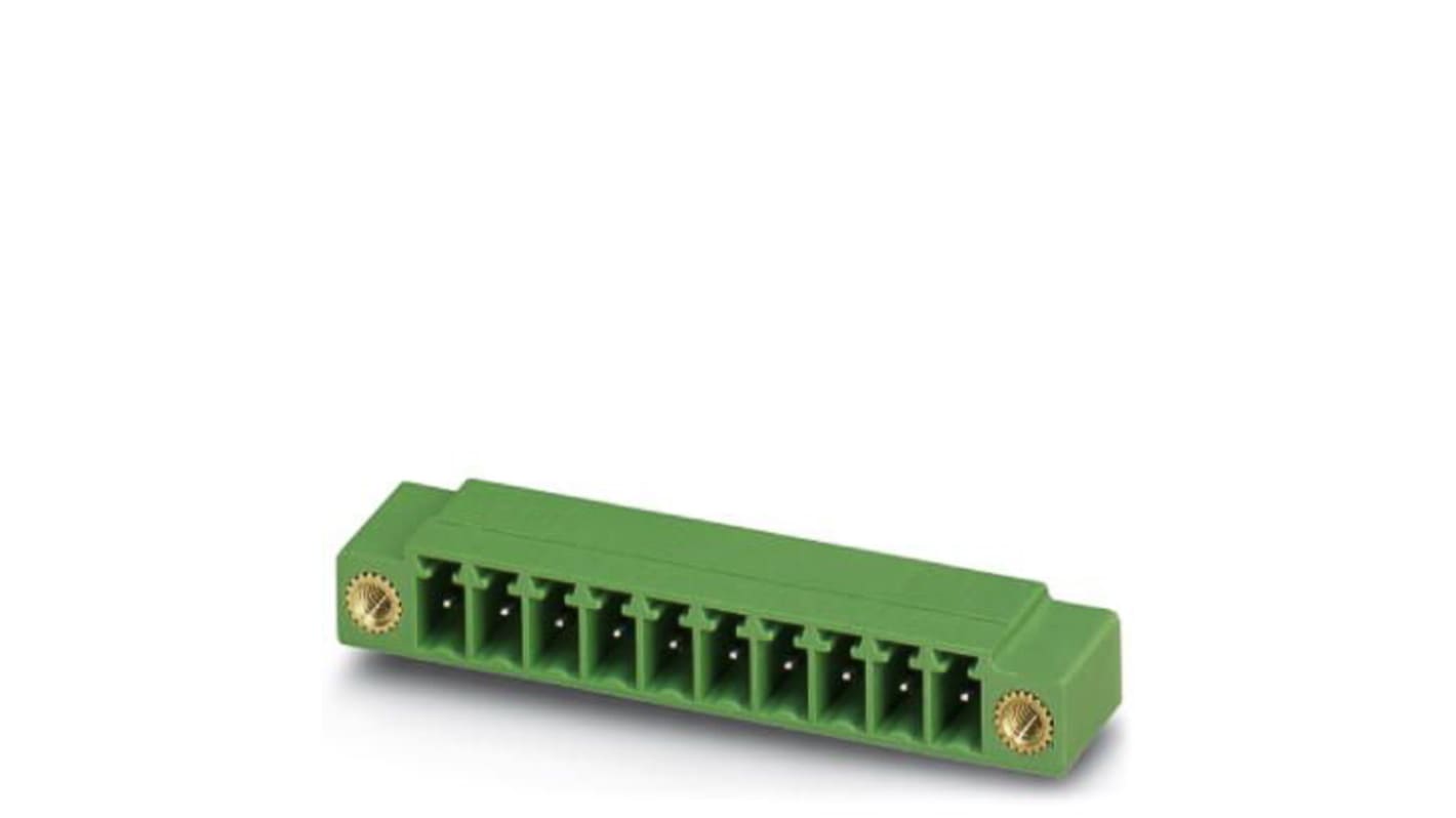 Phoenix Contact 3.81mm Pitch 19 Way Right Angle Pluggable Terminal Block, Header, Through Hole, Solder Termination