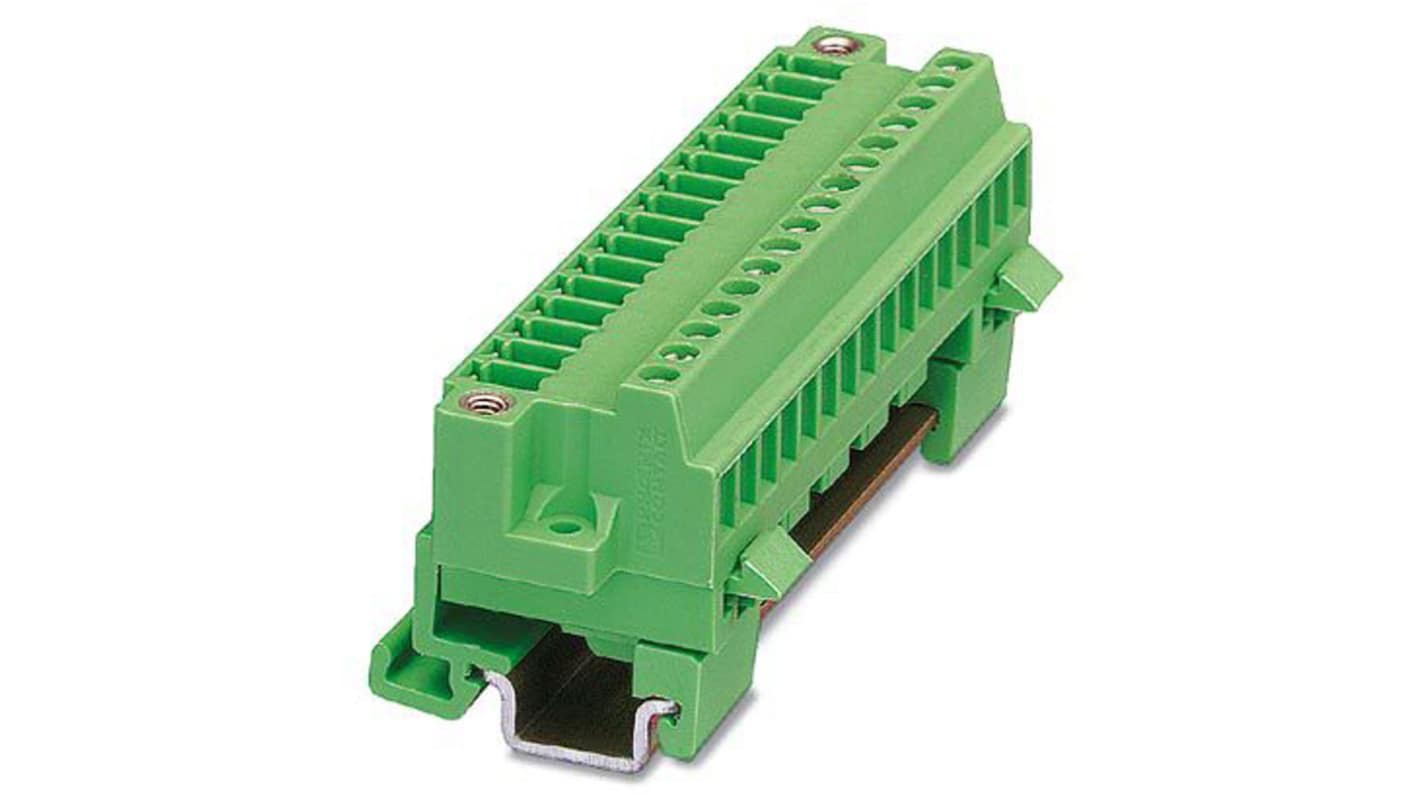 Phoenix Contact MCVK 1.5/15-GF-3.81 Series PCB Socket, 15-Contact, 3.81mm Pitch, Screw Termination