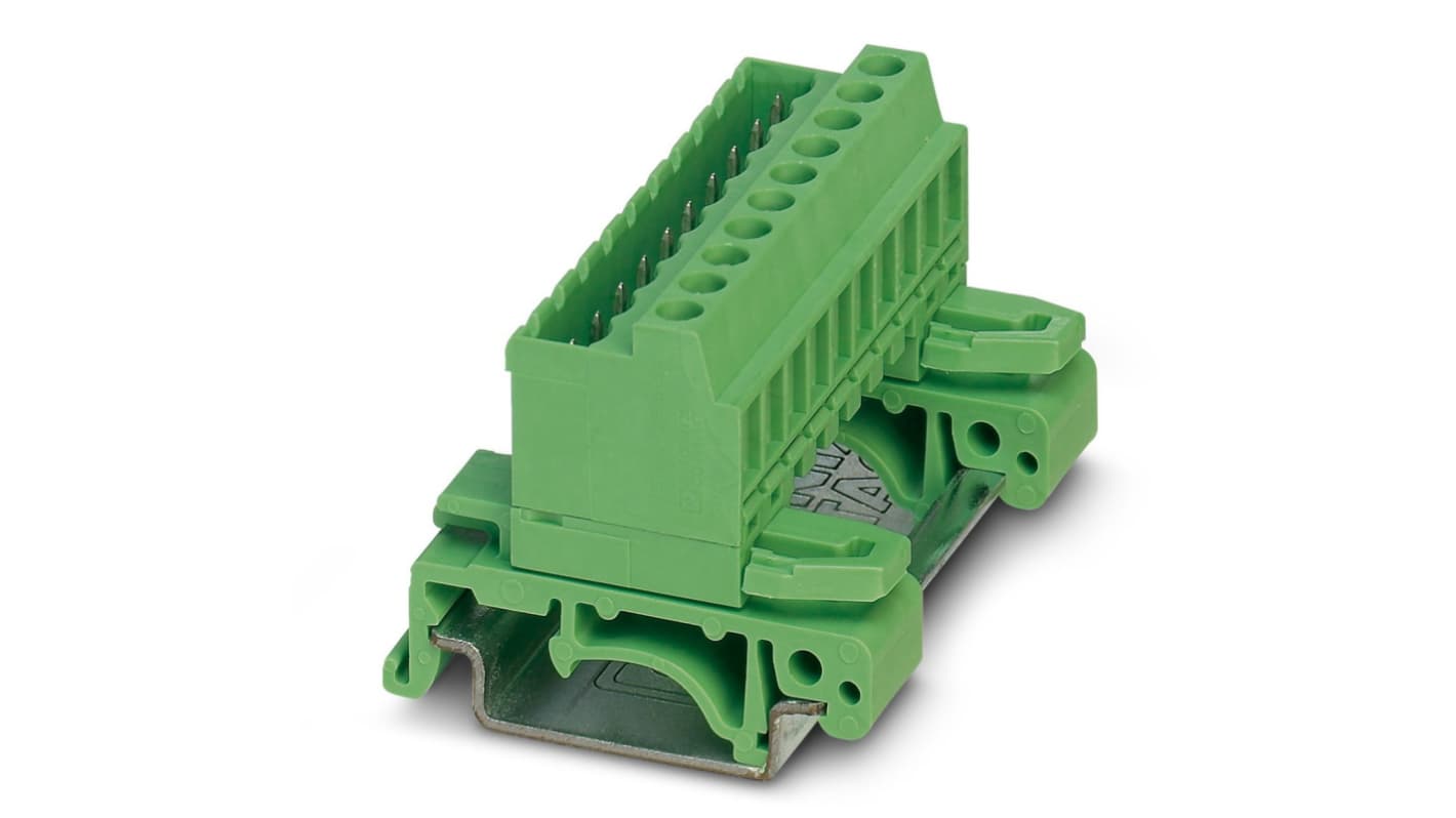 Phoenix Contact 1788266 UMSTBVK 2.5/17-G-5.08 Series Green, Screw Termination