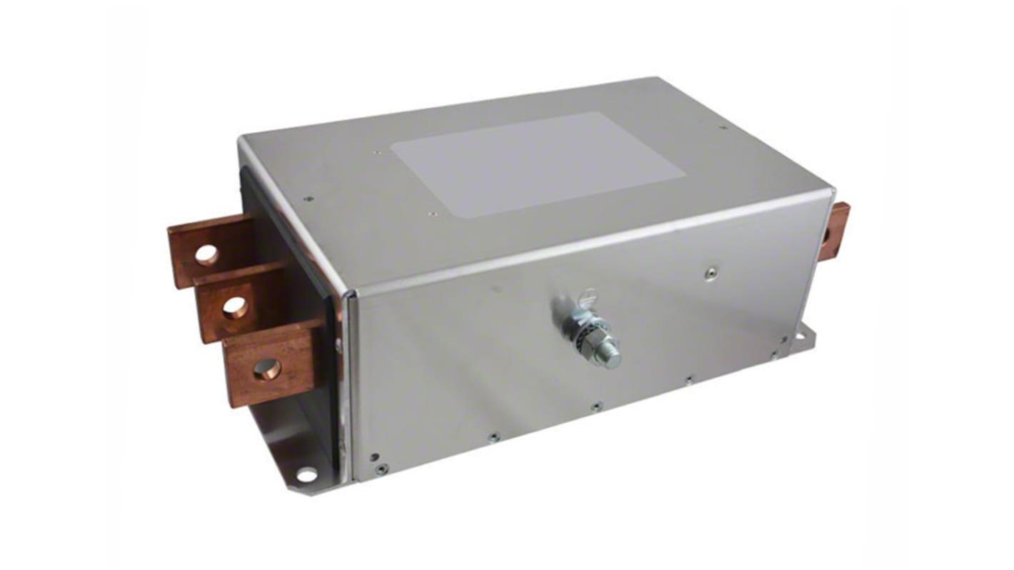 Schaffner, FN3270 250A 3 x 520/300 V ac 0 → 60Hz, Chassis Mount EMI Filter, Tab 3 Phase