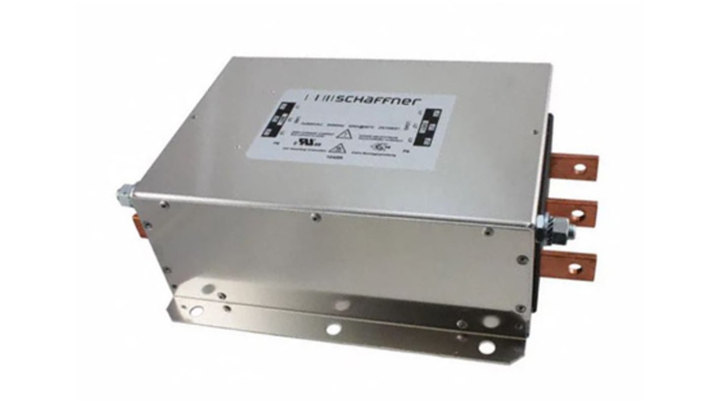 Schaffner, FN3359 800A 3 x 520/300 V ac 0 → 60Hz, Chassis Mount RFI Filter, Tab 3 Phase