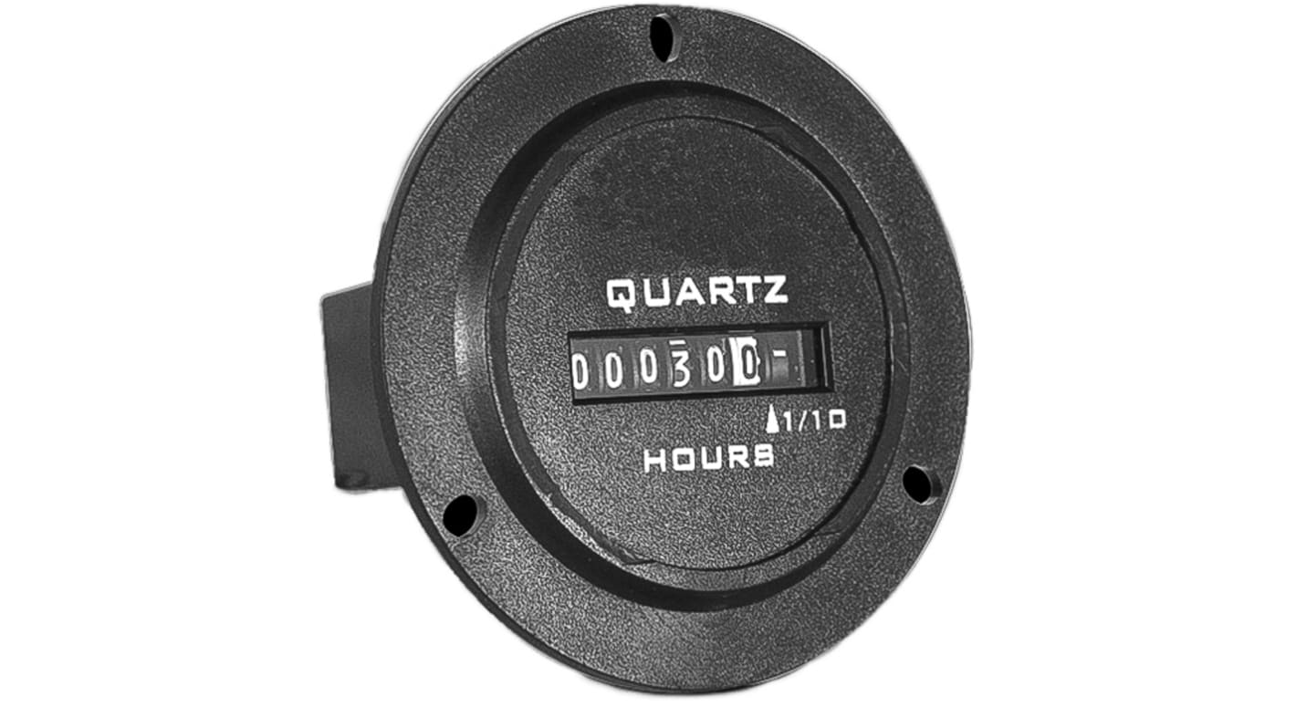 Rs-Online Contatore elettromeccanico Trumeter Ore 50Hz display Analogico 6 cifre 90 → 264 V c.a