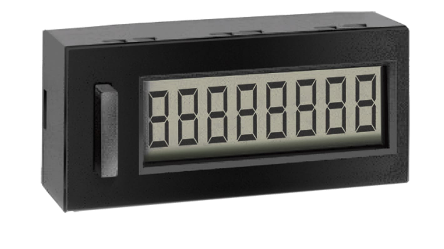 Compteur Trumeter 7400 Impulsion 2,6→3,4 V c.c. LCD 8 digits