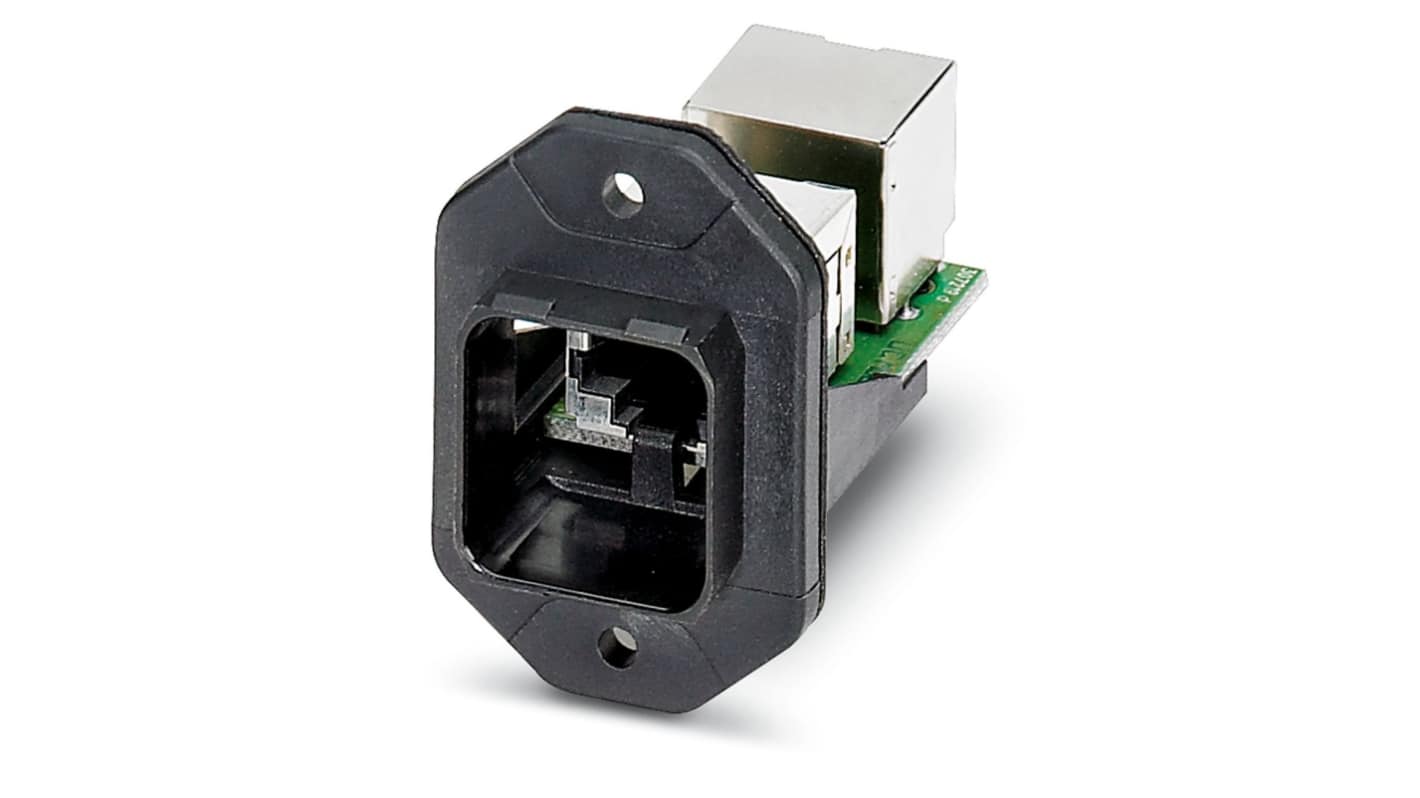 Panel Mounting Frame Phoenix Contact, RJ45, Cat5e, schermato