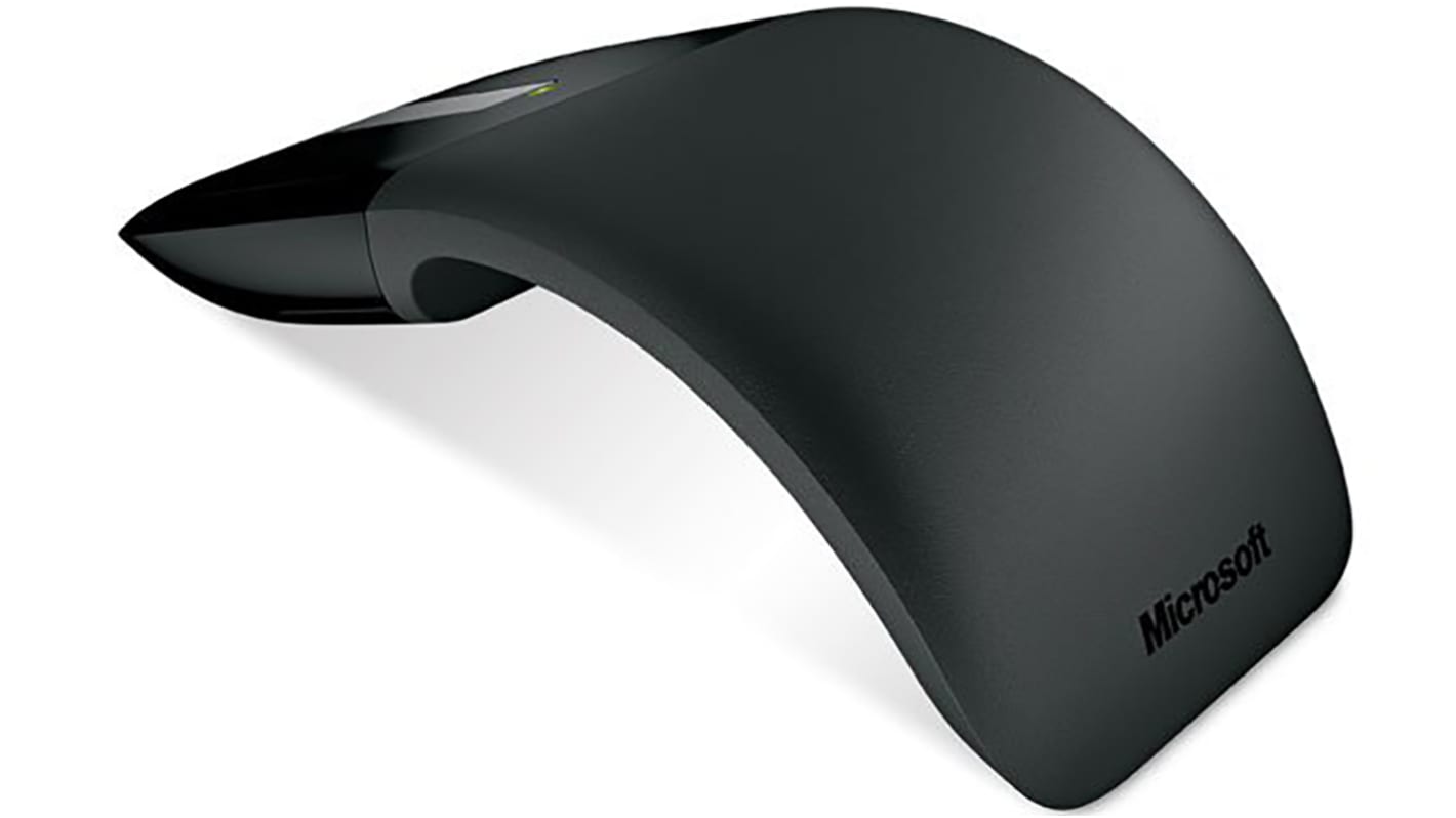 Microsoft Arc Touch 3 Button Wireless Compact BlueTrack Mouse Black