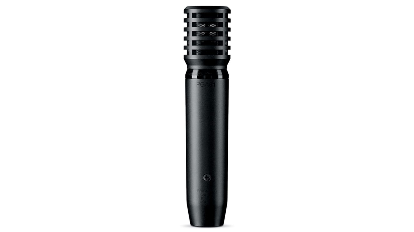 Microphone filaire portable, Shure, Cardioïde, 600Ω, 186g