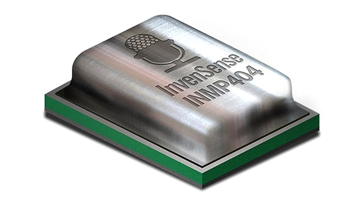 InvenSense Omni-Directional, Surface Mount Microphone Condenser -41 → -35dB