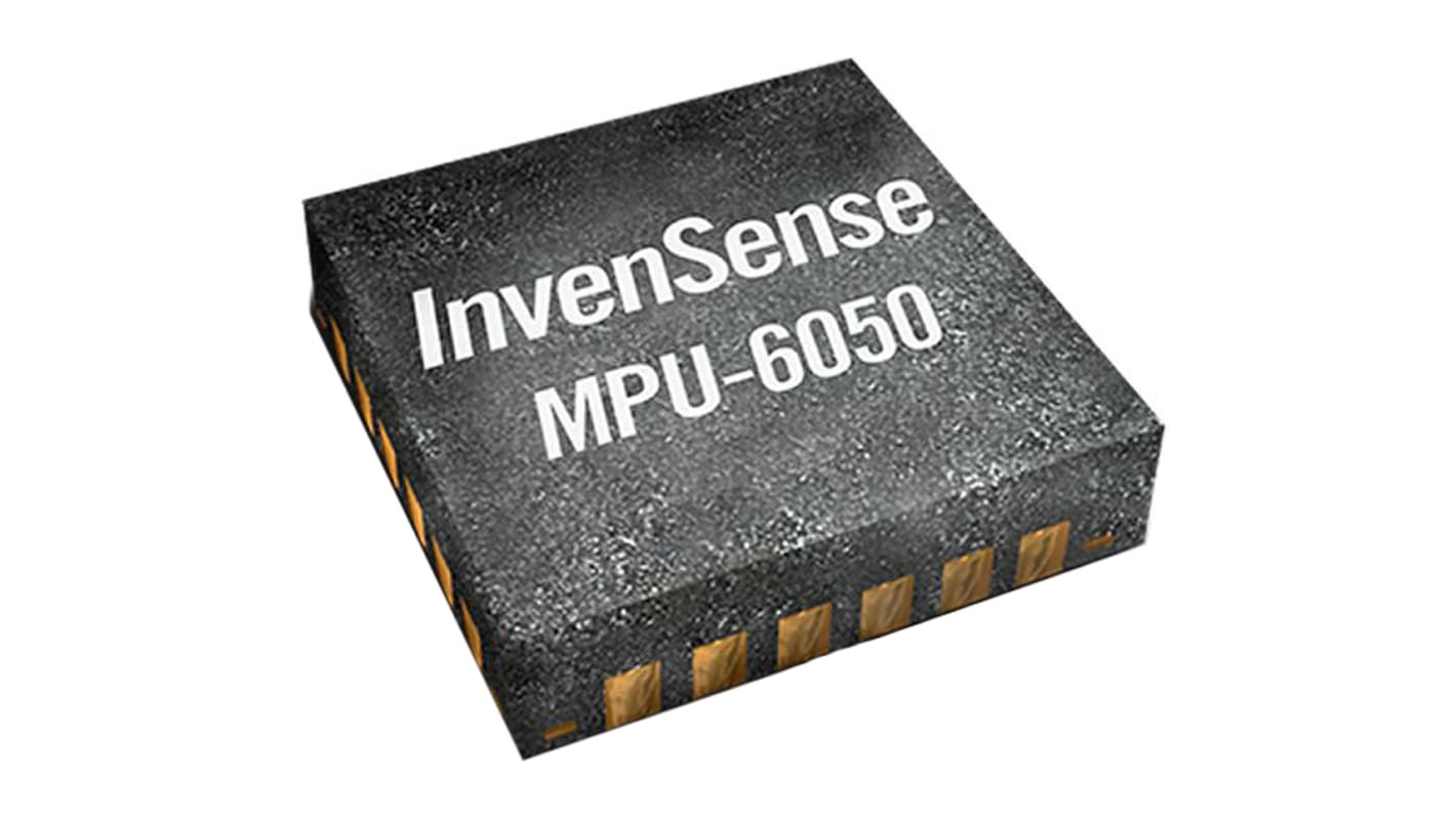 InvenSense 6-Axis Surface Mount Sensor, QFN, I2C, 24-Pin