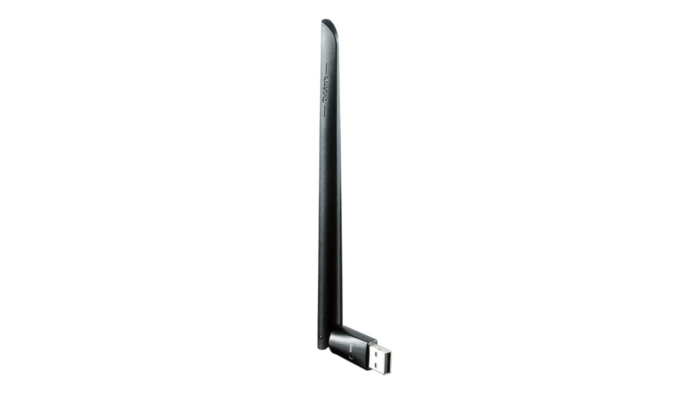 D-Link AC600 2.4GHz 433Mbit/s无线网卡, USB 2.0接口, 支持WiFi