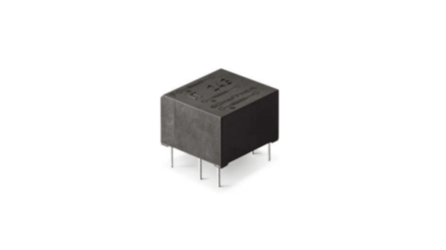 Schaffner Through Hole Pulse Transformer 1:1 Turns Ratio, 5mH Prim. Inductance, 1.2Ω Prim. Resistance