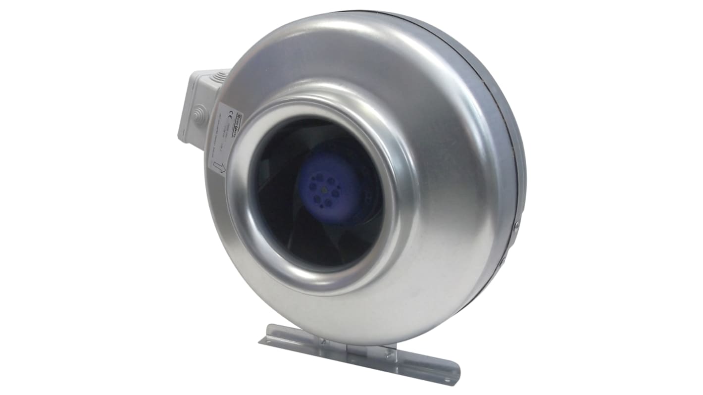 Vent-Axia SDX315 Euro Round In Line Duct Fan, 983m³/h, 2 Year Warranty, IP54 Terminal Box, Metal Impellers, Duct Size