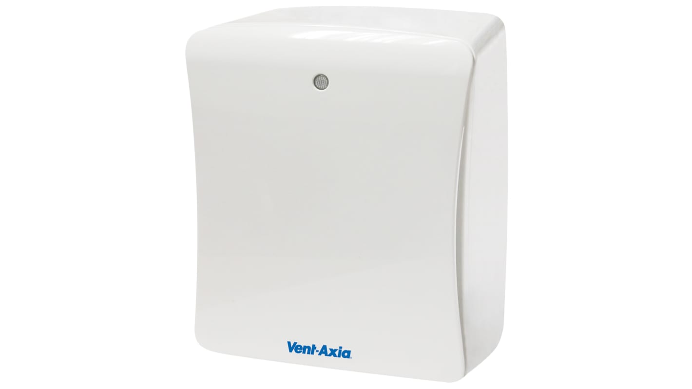 Vent-Axia Solo Plus HT Solo Plus Rectangular Flush Mounted, Surface Mounted Extractor Fan, 11.5dB(A), Adjustable