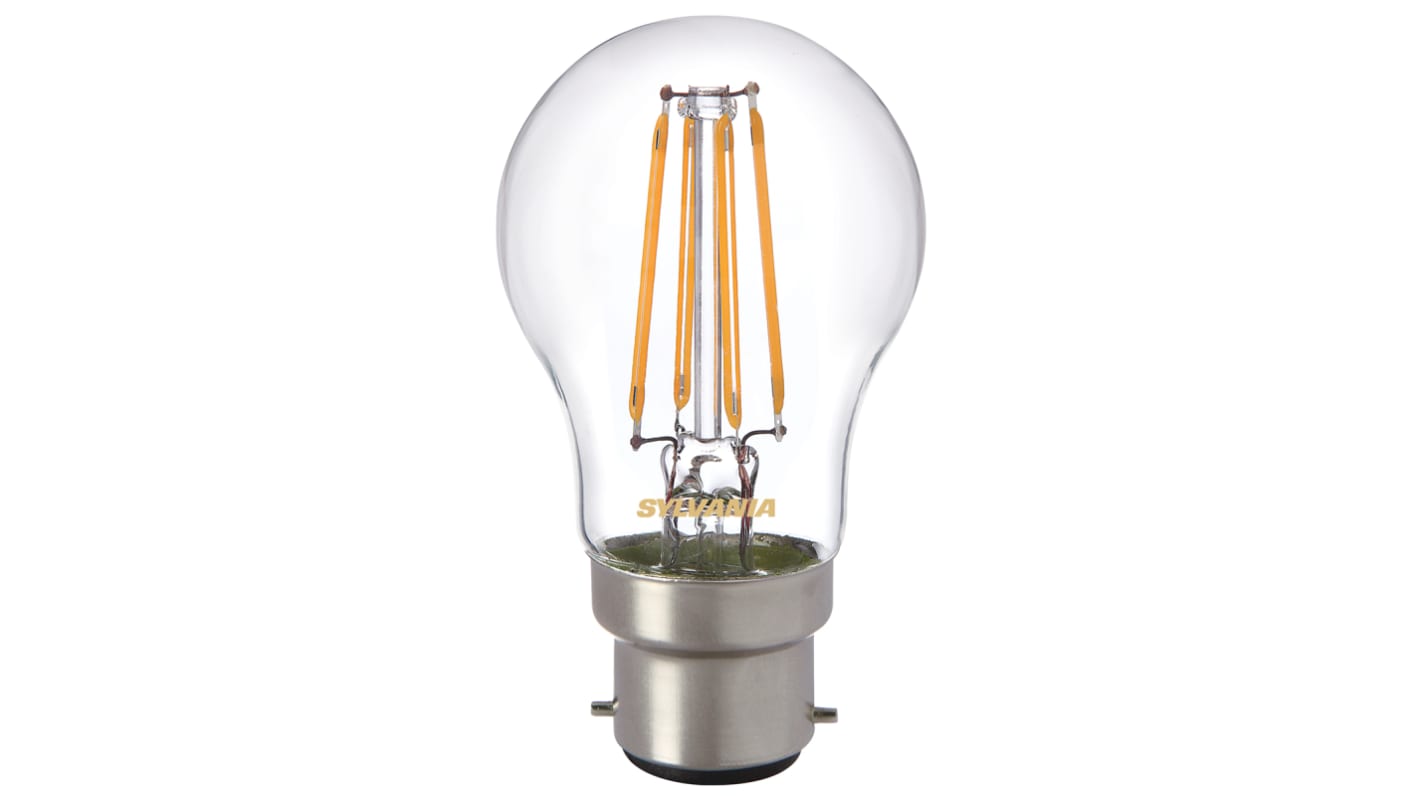 Sylvania ToLEDo RETRO B22 LED GLS Bulb 4 W(37W), 2400K, Warm White, GLS shape