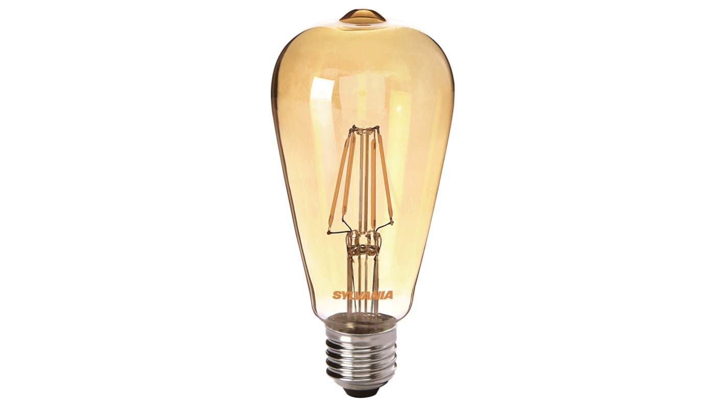 Sylvania ToLEDo RETRO E27 LED GLS Bulb 4 W(35W), 2400K, Warm White, ST64 shape