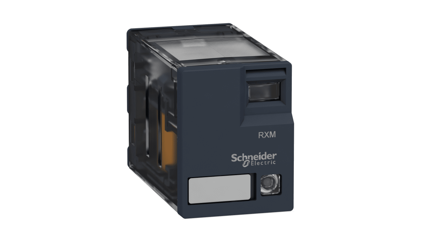 Schneider Electric Plug In Power Relay, 24V dc Coil, 8A Switching Current, 4PDT