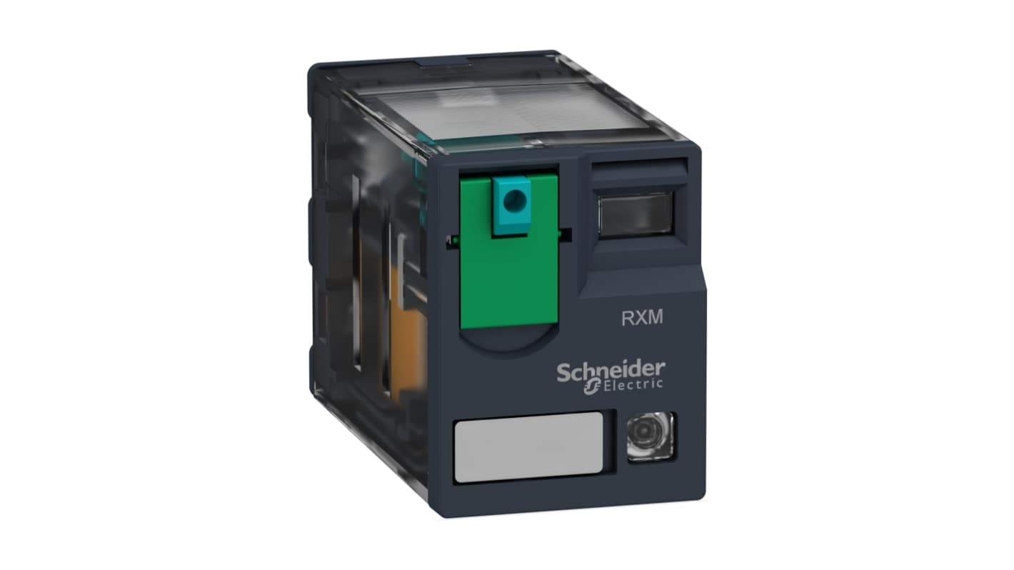 Schneider Electric Plug In Power Relay, 12V dc Coil, 3A Switching Current, 4PDT
