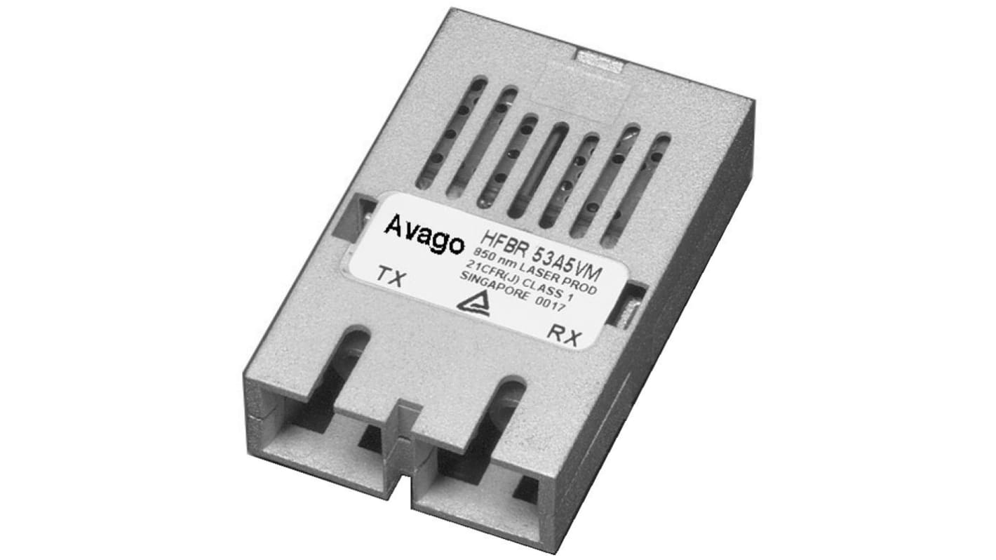 FIT-Foxconn HFBR-53A5VEMZ Fibre Optic Transceiver, SC Connector, 860nm 9-Pin