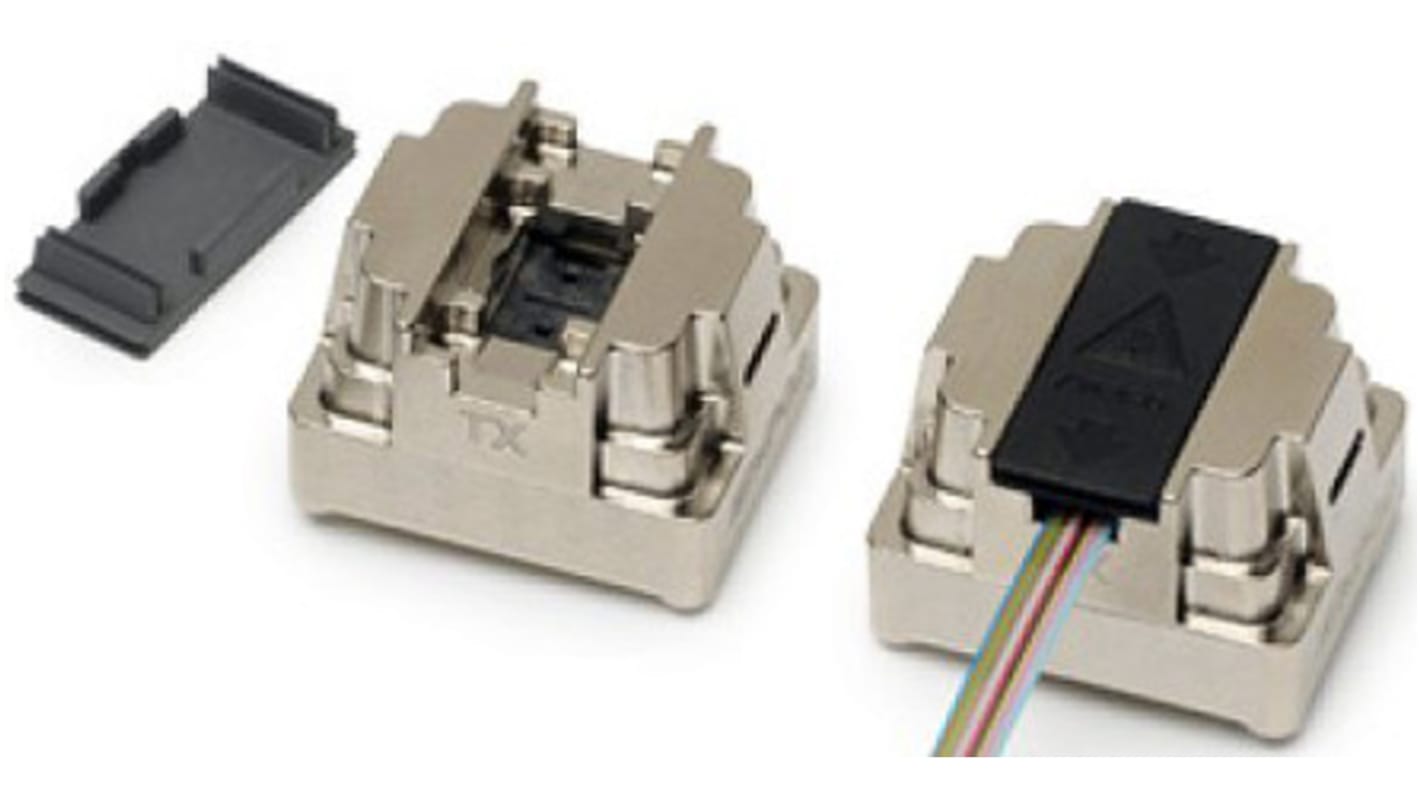 FIT-Foxconn AFBR-821FH1Z Fibre Optic Transceiver, MEG-Array Connector, 10.313 Gbit/s, 850nm MiniPOD