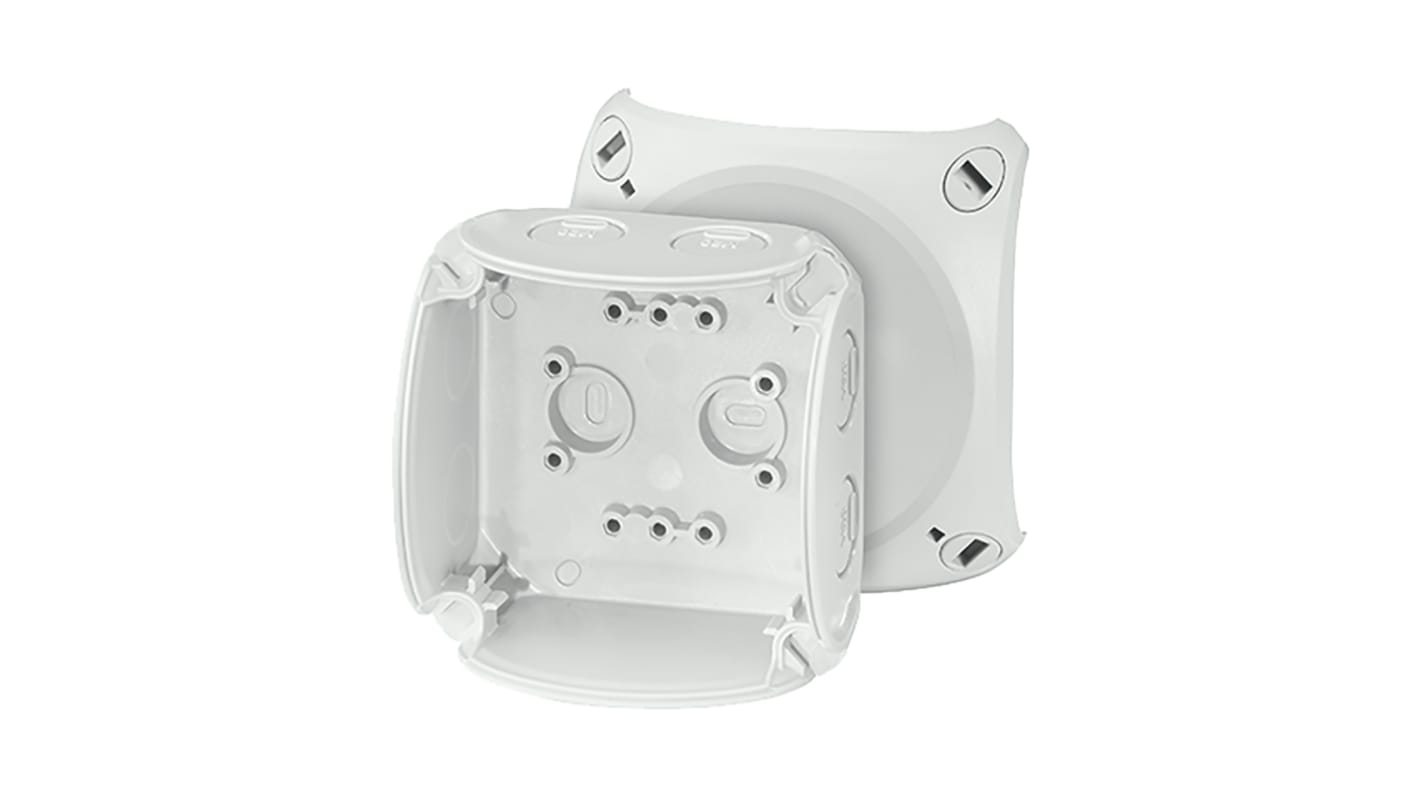 HENSEL PC接线盒, 93 x 93 x 62mm, 7线路, 击落孔引入, ENYCASE DK系列