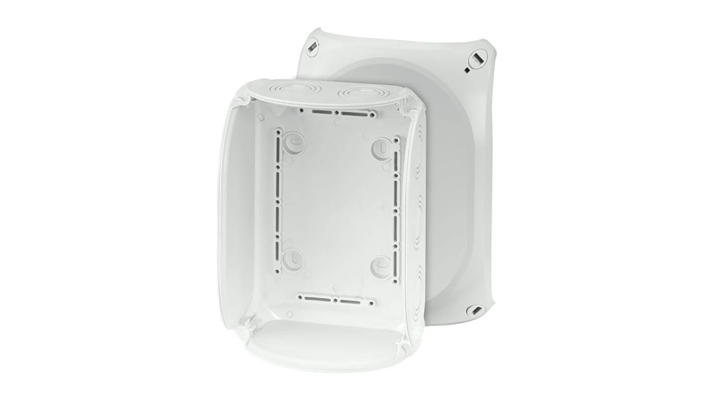 HENSEL ENYCASE DK Series Grey Polycarbonate Junction Box, 210 x 155 x 92mm