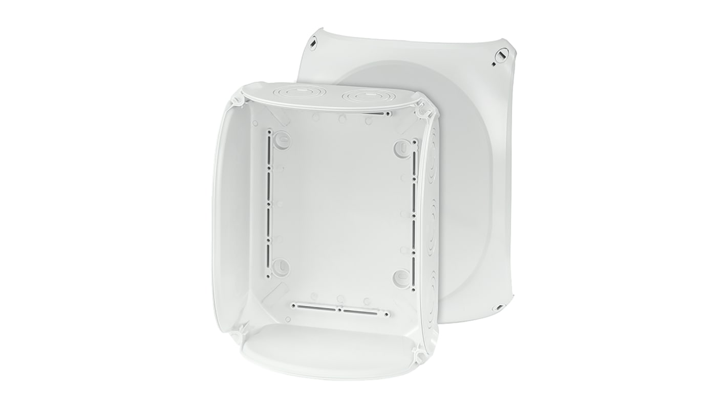 HENSEL ENYCASE DK Series Grey Polycarbonate Junction Box, 255 x 205 x 112mm