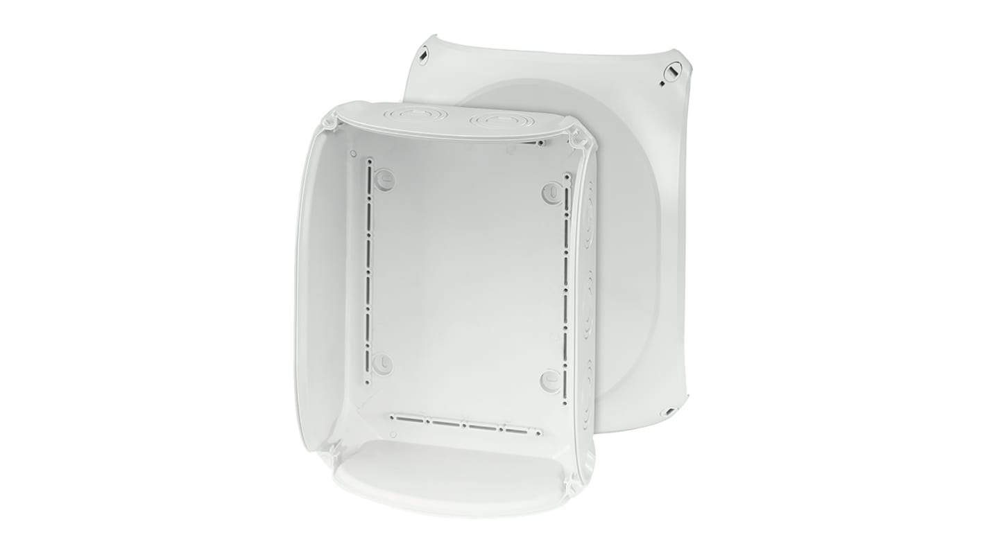 HENSEL ENYCASE DK Series Grey Polycarbonate Junction Box, 295 x 225 x 122mm