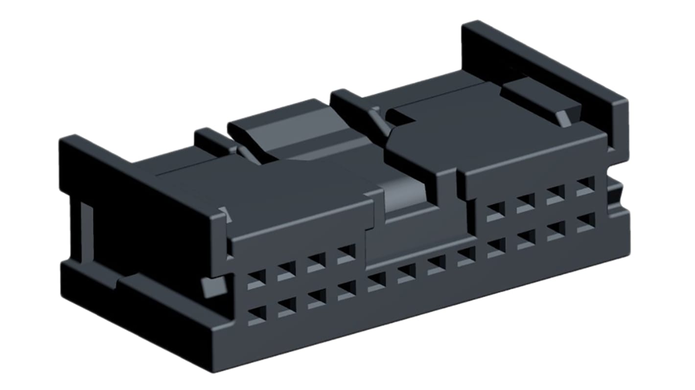 Molex Mini50  Automotive, Kfz-Steckverbinder, Crimp-Gehäuse, Buchse, 20-polig, Schwarz / 2-reihig