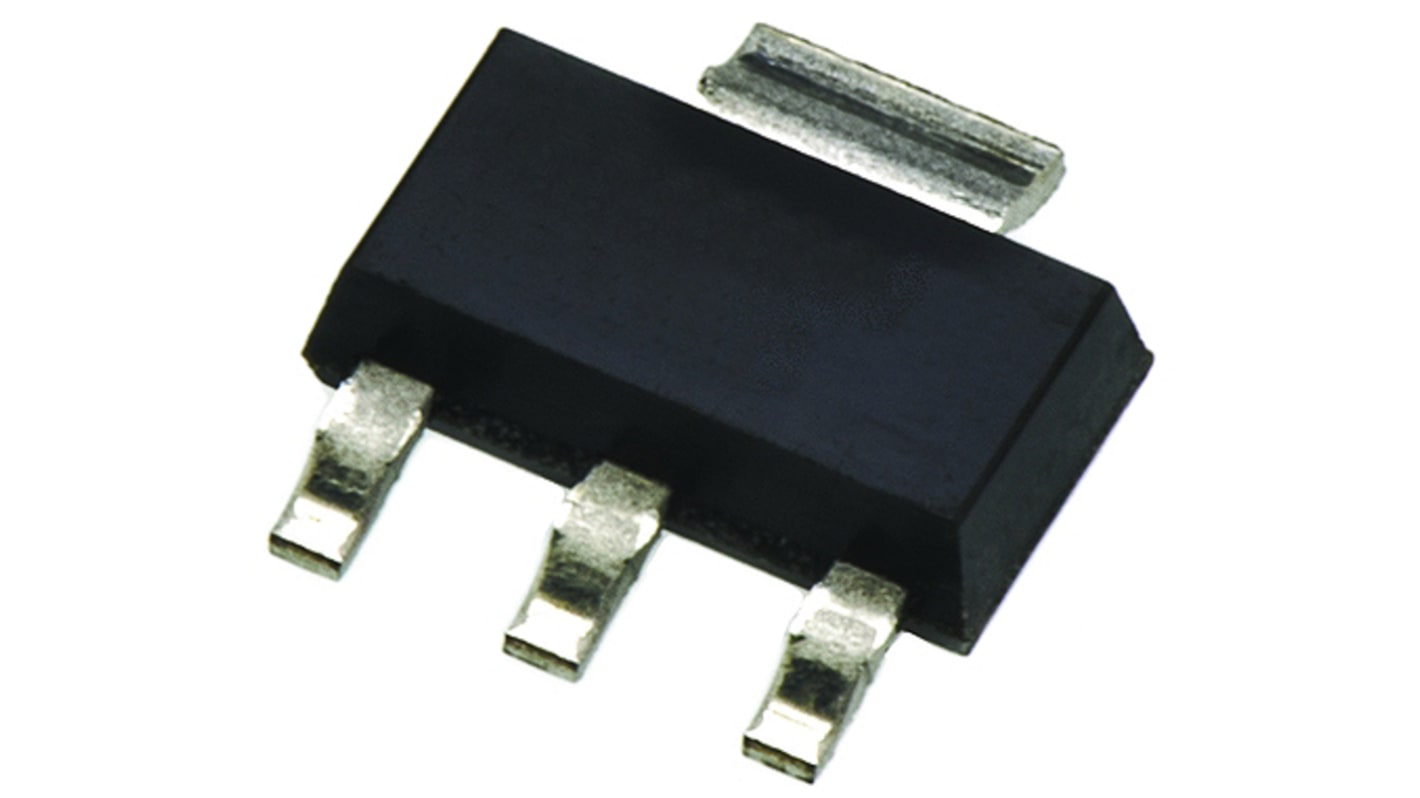 Analog Devices LT1118CST-2.5#PBF, 1 Low Dropout Voltage, Voltage Regulator -400mA, 2.5 V 3+Tab-Pin, SOT-223