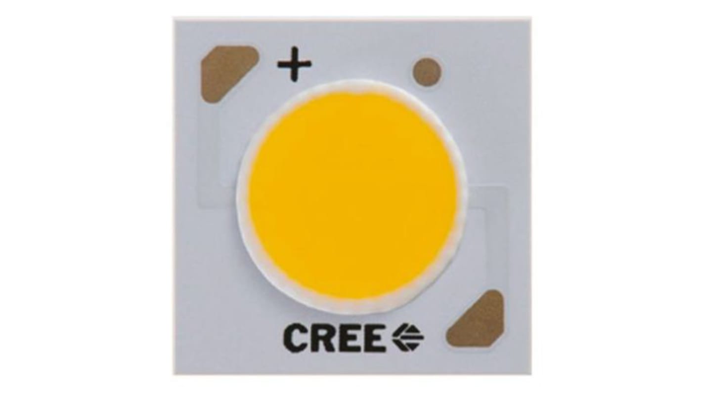 Cree LED CXA2 CoB-LED, 36 V, 3000K, 1739 lm, Weiß, 600mA, 15.85 x 15.85 x 1.7mm, 8.9mm, 22W, 115°, Ra 80