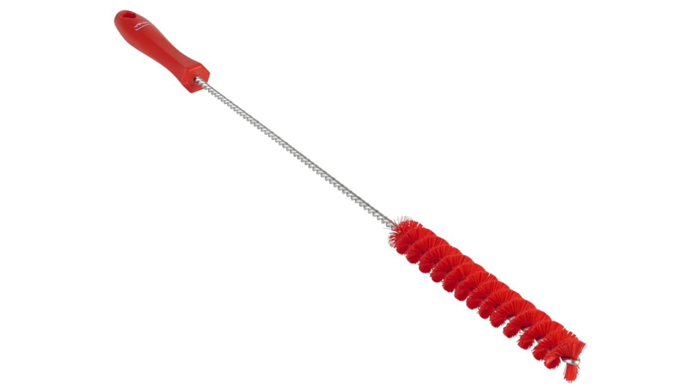 Vikan Red Bottle Brush, 500mm x 20mm