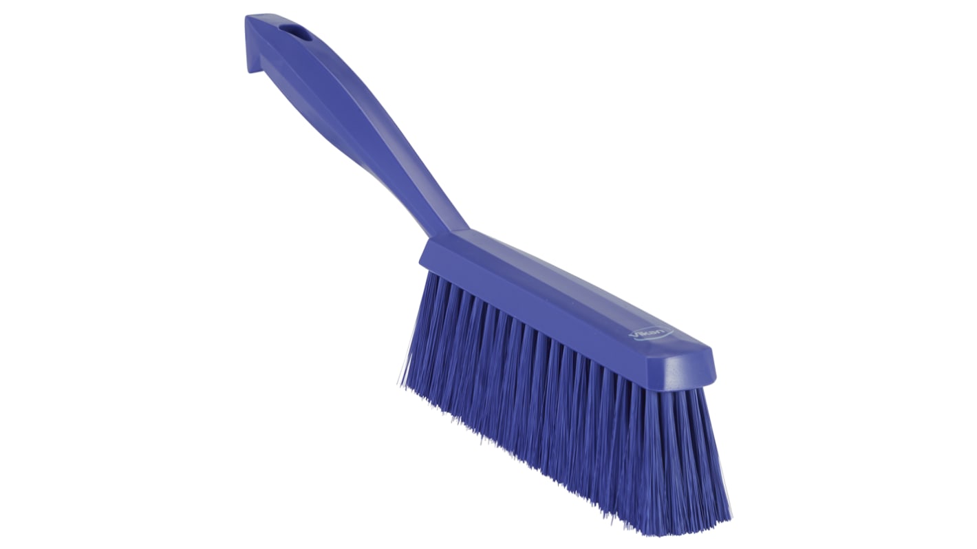Vikan Handfeger für Trockenbürsten, kleine Partikel, Böden PET, Violett