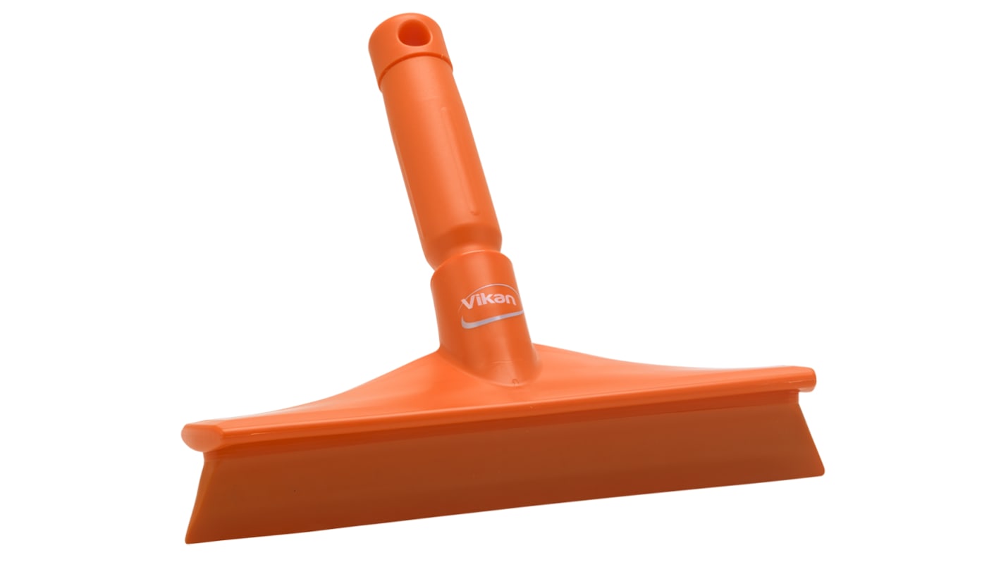 Vikan Abzieher geeignet für Oberflächen für die Lebensmittelzubereitung, Orange, B 245mm x H 104mm x T 50mm