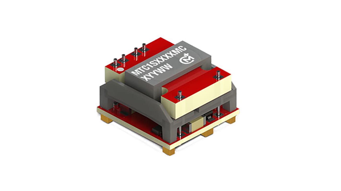 Murata Power Solutions MTC1 DC-DC Converter, 5V dc/ 200mA Output, 18 → 36 V dc Input, 1W, Surface Mount, +100°C