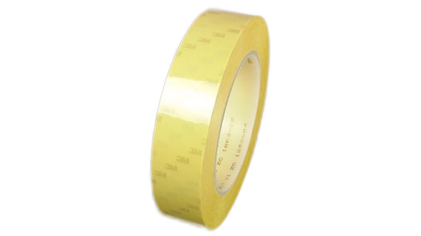 3M Tape 56 Yellow PET Electrical Tape, 12mm x 66m