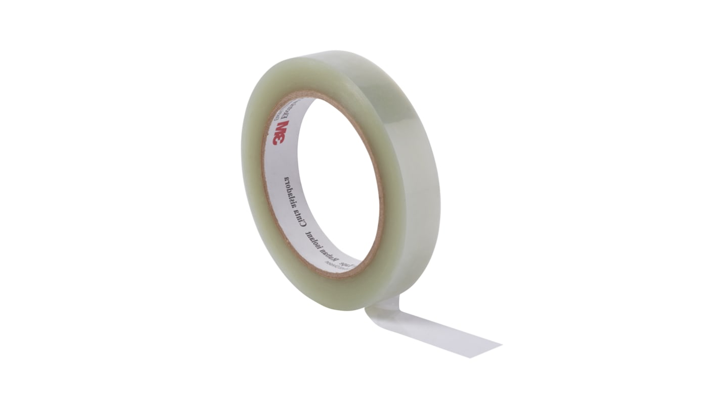 3M Tape 74 Isolierband, PET Gelb, 0.02mm x 38mm x 66m, 0°C bis +130°C