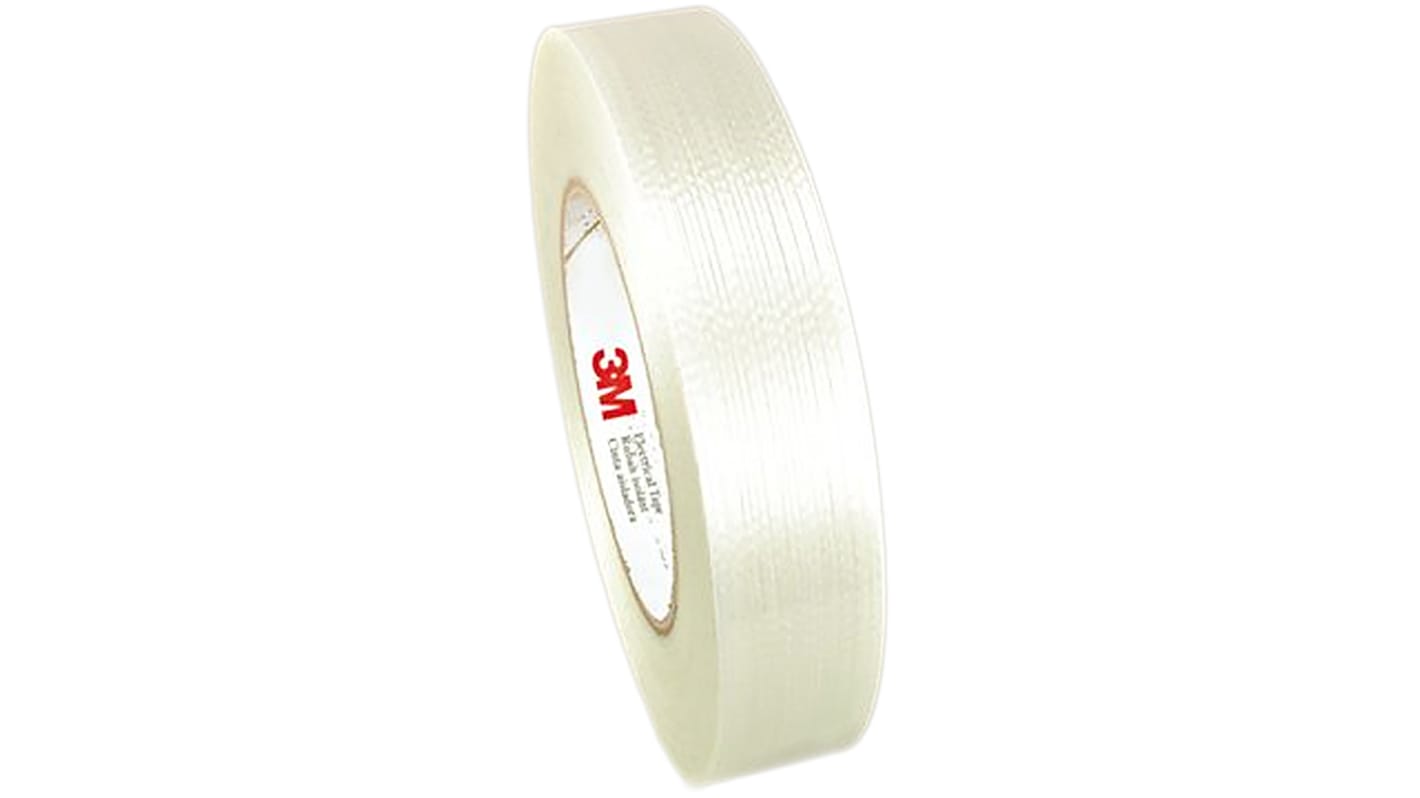 3M Scotch 1339 Cloth Tape, 55m x 19mm, Glass Finish