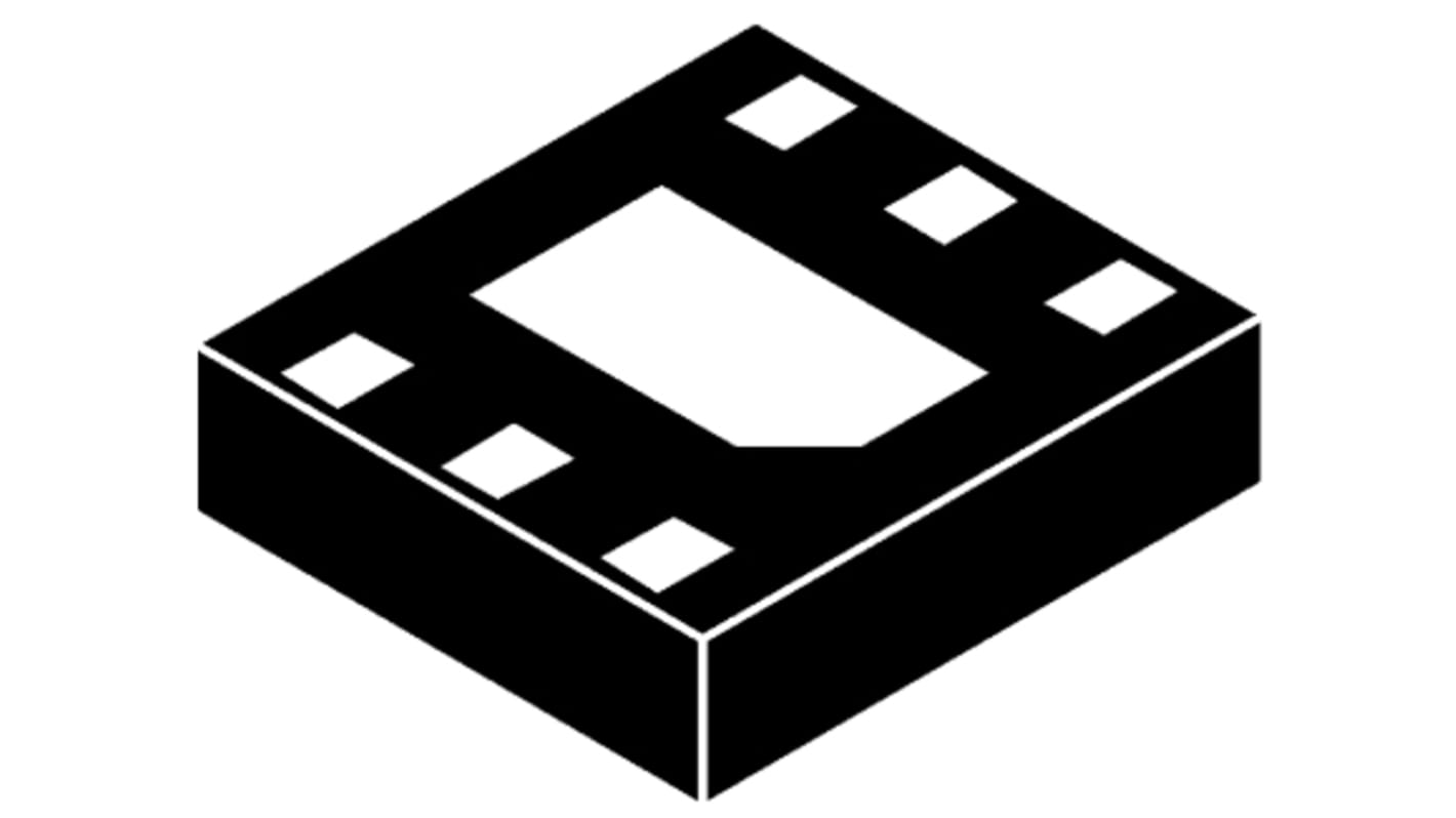 IC de conmutación USB de potencia, AP2553AFDC-7, Lado alto, 150mΩ U-DFN2020, 6 pines