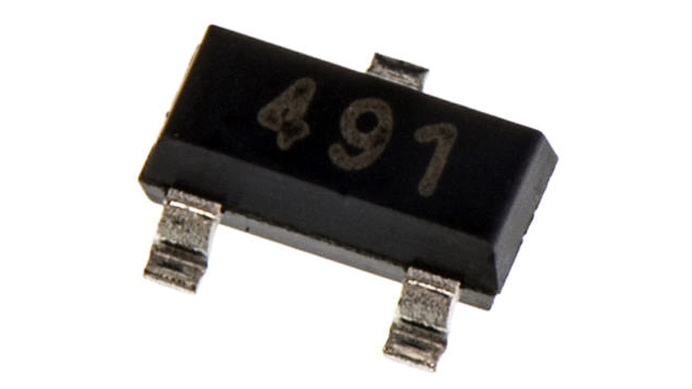 Diodes Inc DDTA124ECA-7-F PNP Digital Transistor, -100 mA, 3-Pin SOT-23