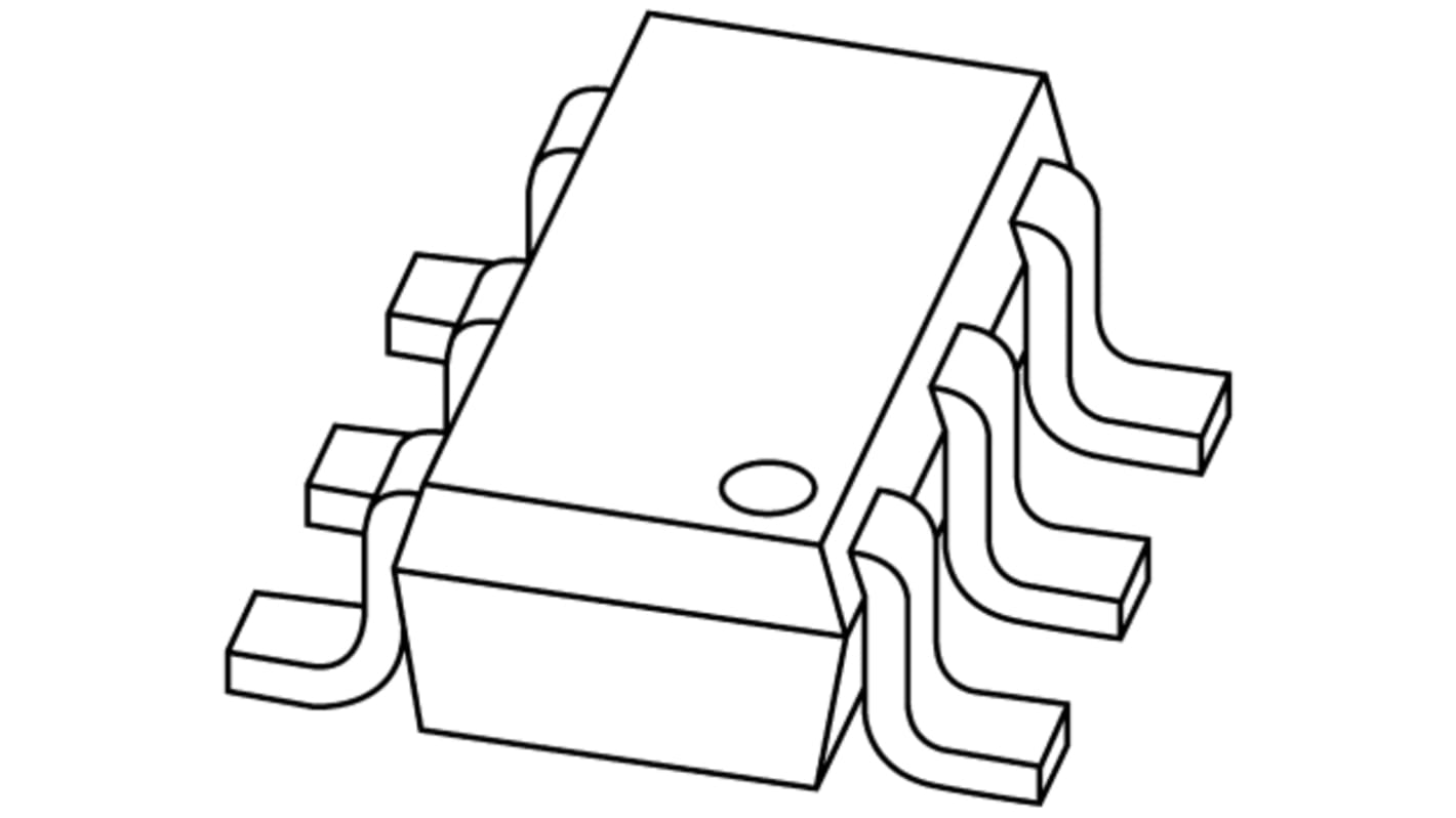 DiodesZetex SMD Schottky Diode, 40V / 30mA, 6-Pin SOT-26