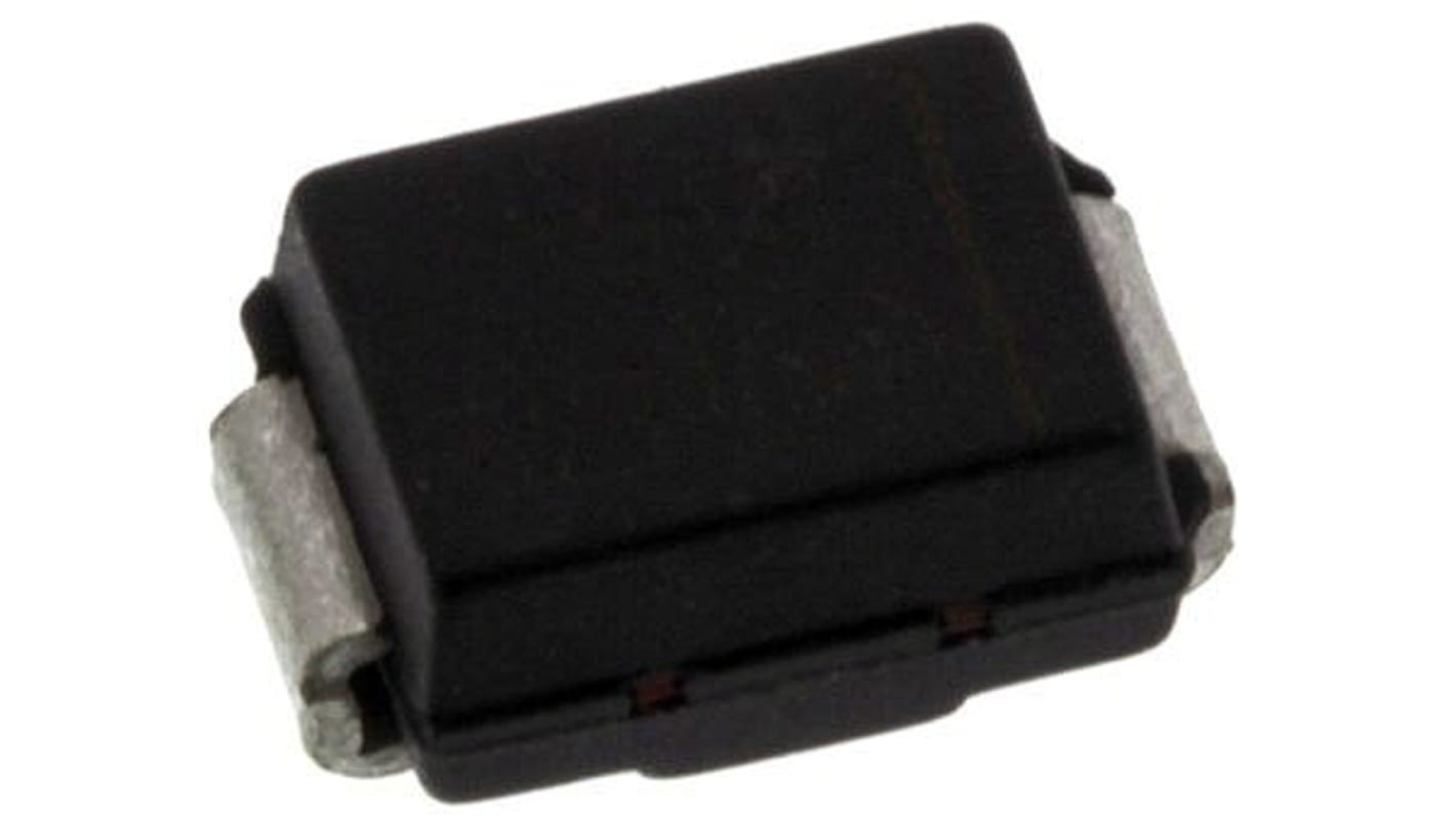 DiodesZetex, TVS-diode, 600W, Tovejs, 10.3V, 6V, 2 ben, DO-214AA (SMB), SMBJ6.0CA-13-F
