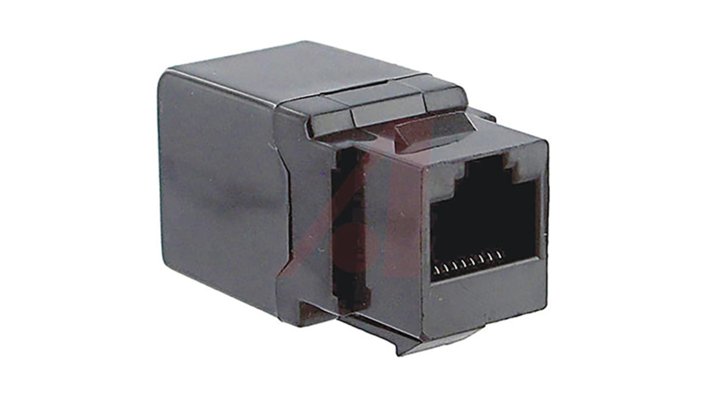Cinch Single-Port RJ45 Female Coupler, Cat5e, Unshielded